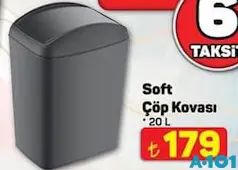 SOFT ÇÖP KOVASI 20 L fiyat ve kampanya bilgisi
